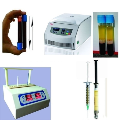 Appareil de centrifugeuse portable PRP de 6/8x15 ml 0-4000 tr/min Pour les hôpitaux de chirurgie esthétique