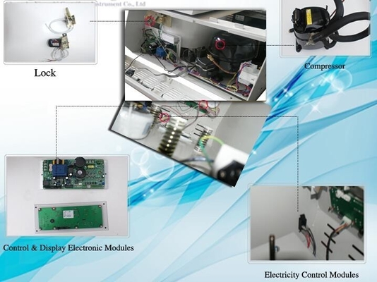 5 pouces couleur LCD réfrigéré Centrifugeuse Machine basée sur le microprocesseur