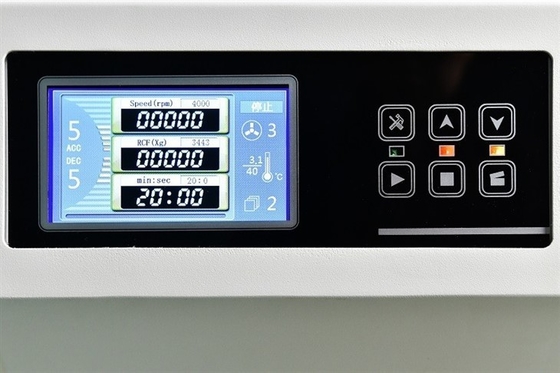 Centrifugeuse réfrigérée à basse vitesse de 4x1000 ml à 8 000 tr/min