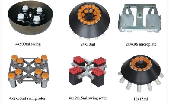 Centrifugeuse médicale à grande vitesse de 6000 r/min avec contrôle par microprocesseur