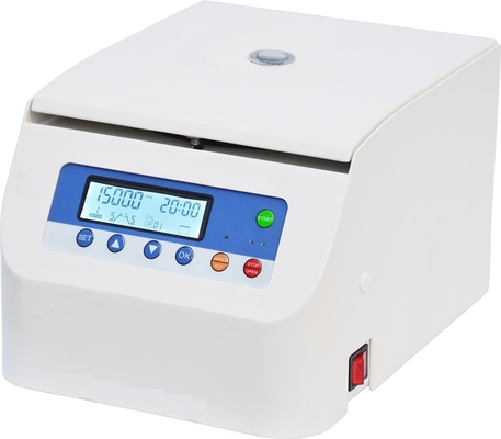 16500 tours par minute Hématocrit Centrifugeuse Microcentrifugeuse 10x5ml