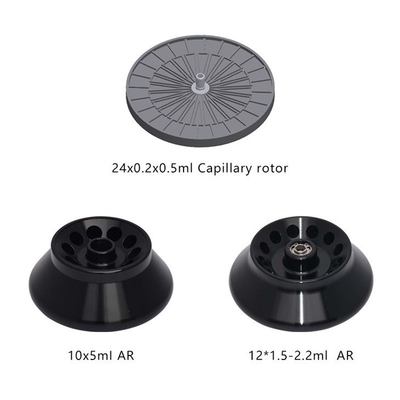 16500 tours par minute Hématocrit Centrifugeuse Microcentrifugeuse 10x5ml