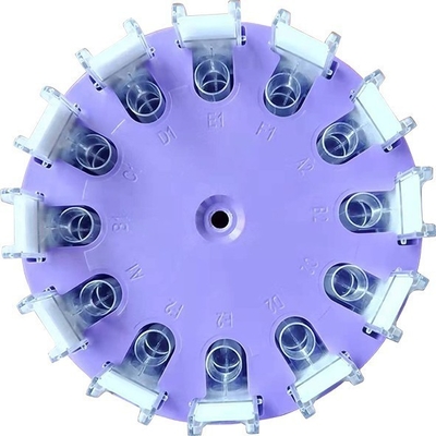 Centrifugeuse à frottement à cellules verticales de qualité laboratoire de 4000 tr / min avec 12 pinces à glissière à cellules et une grande capacité
