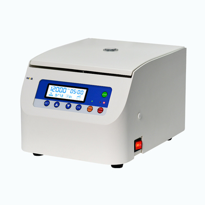 Microcentrifugeuse haute vitesse réglable dans le temps avec rotor d'angle et moteur CC sans balai