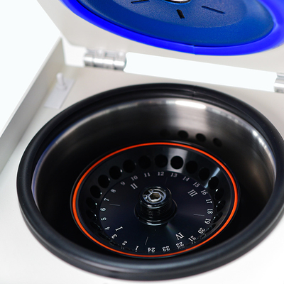 Microcentrifugeuse haute vitesse réglable dans le temps avec rotor d'angle et moteur CC sans balai