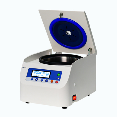 Microcentrifugeuse haute vitesse réglable dans le temps avec rotor d'angle et moteur CC sans balai