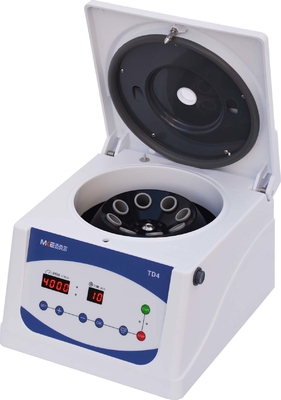 T4-S Centrifugeuse portable à basse vitesse 4000 tours par minute 8x15 ml de capacité Opération ultra-silencieuse